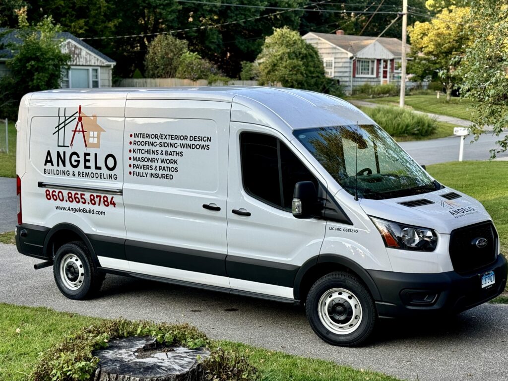 Angelo Building & Construction Van with Decal